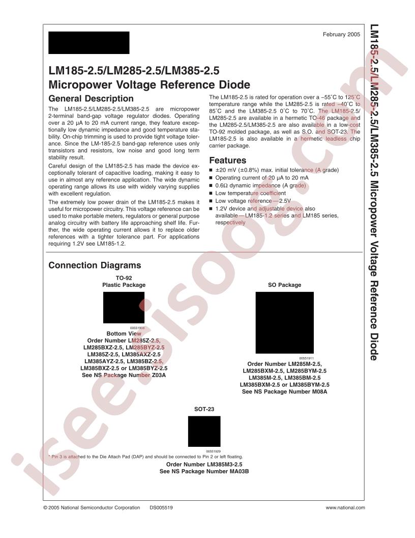 LM385-2.5