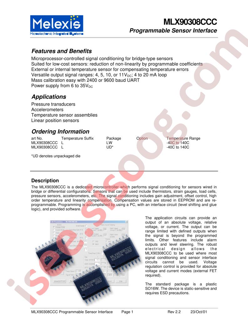 MLX90308CCC