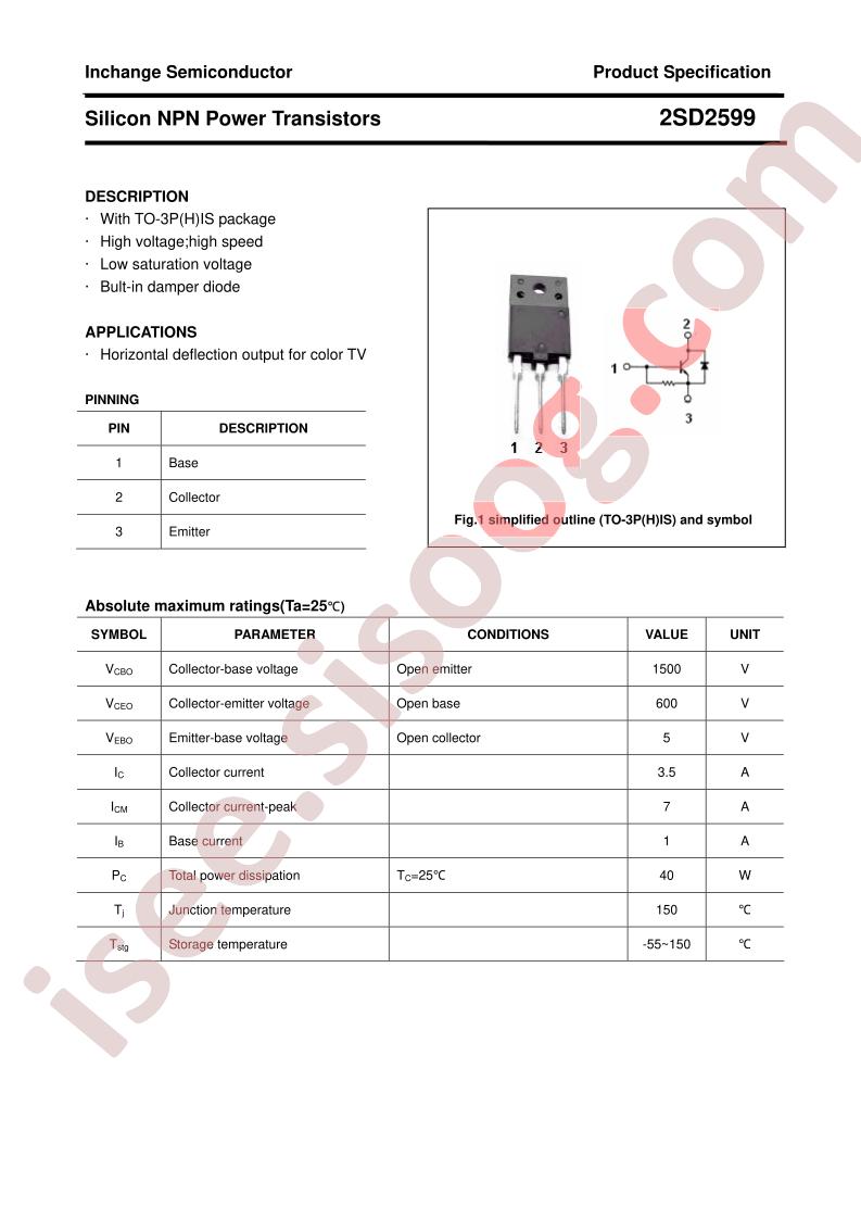 2SD2599