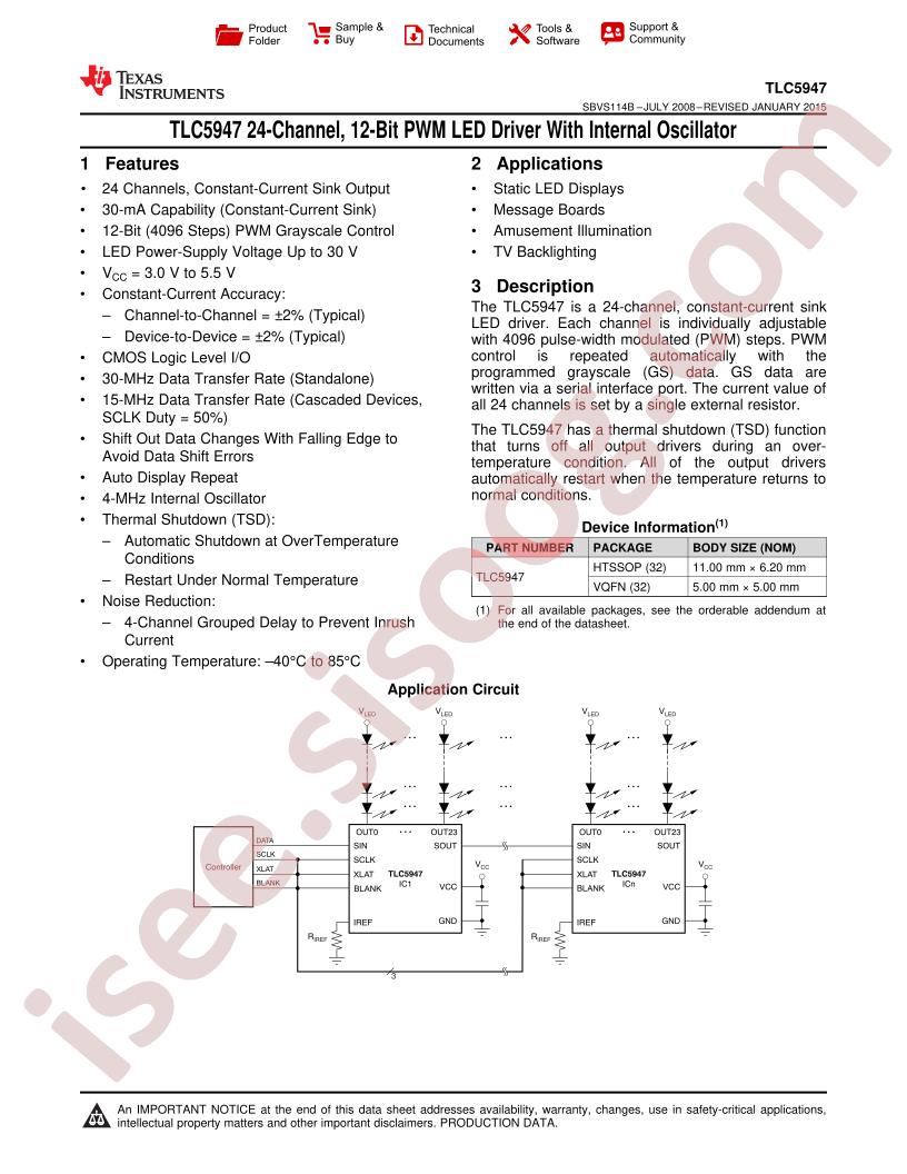 TLC5947DAP