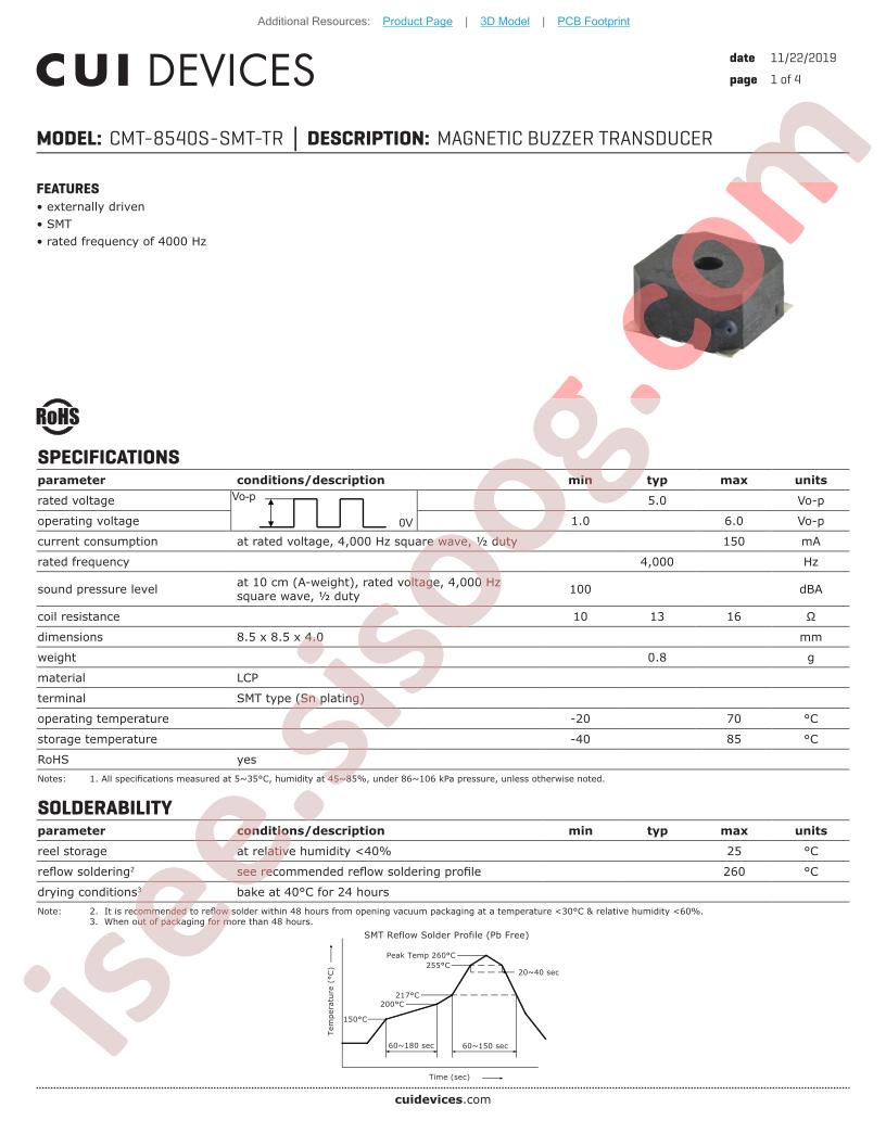 CMT-8540S-SMT-TR