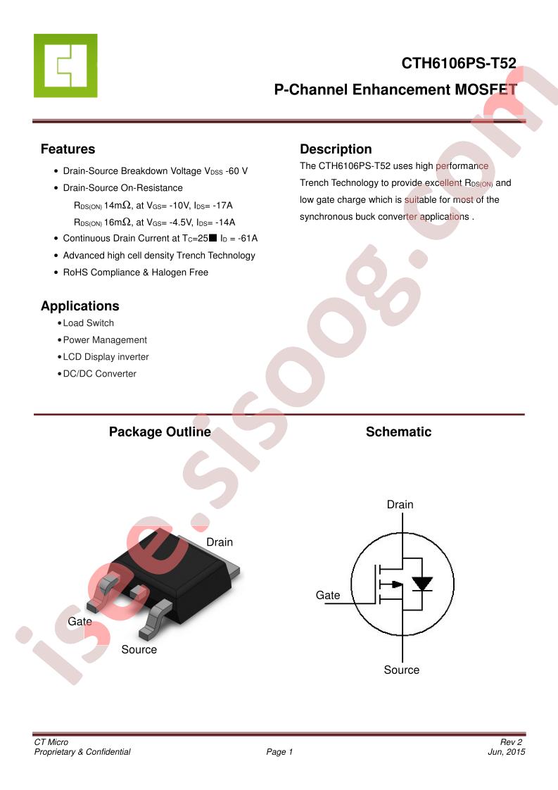 CTH6106PS-T52