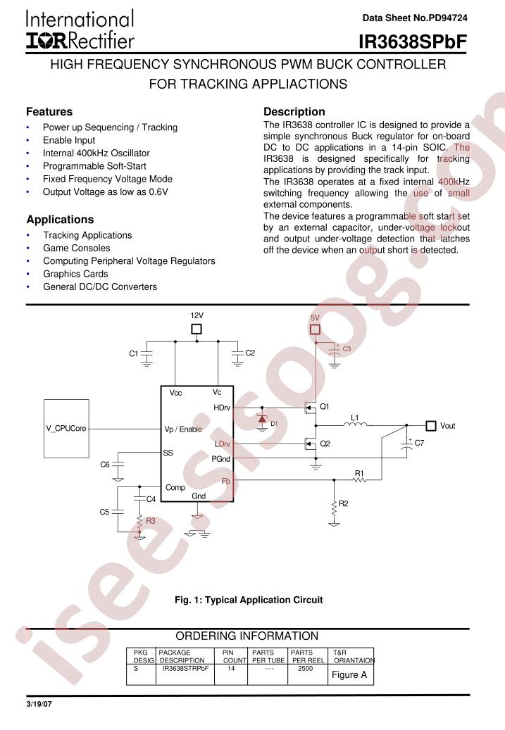 IR3638SPBF