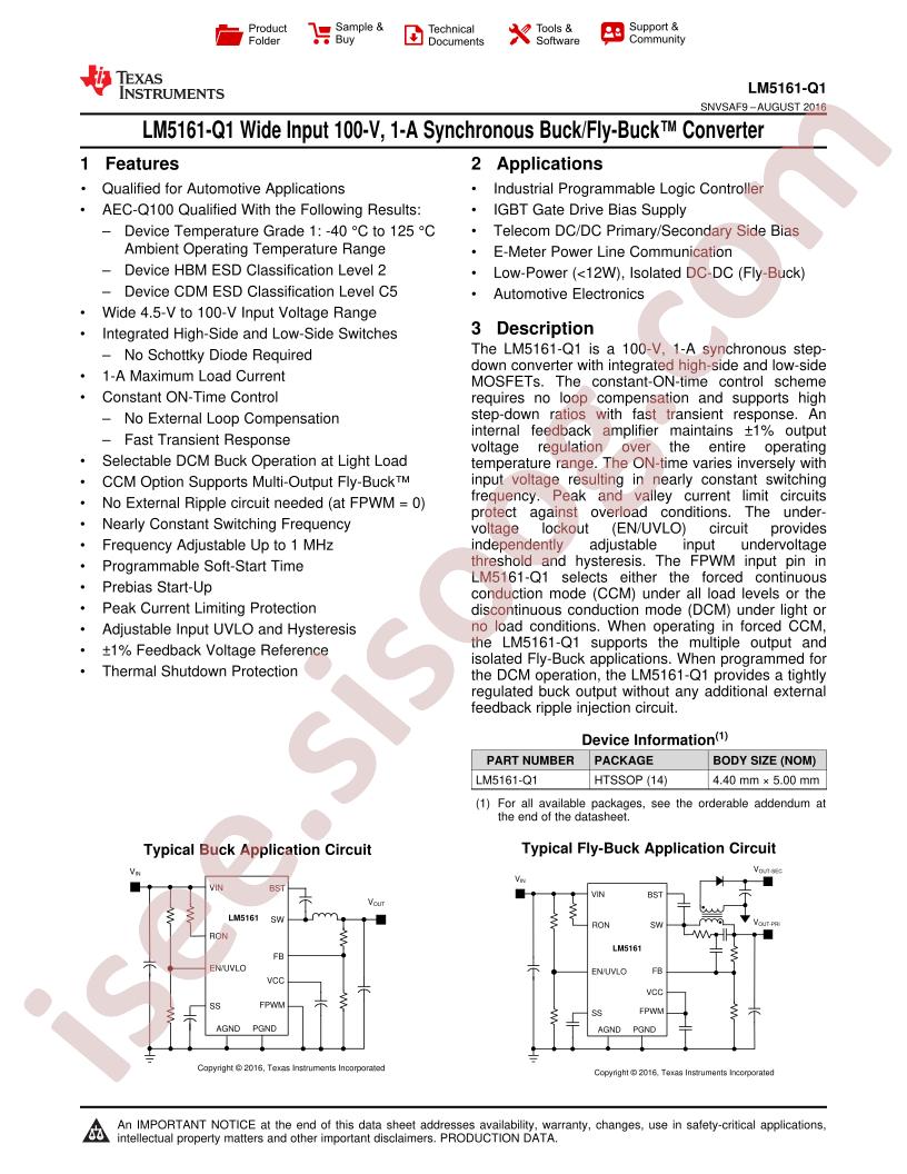 LM5161-Q1