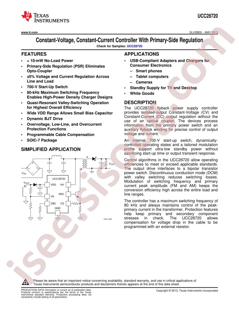 UCC28720