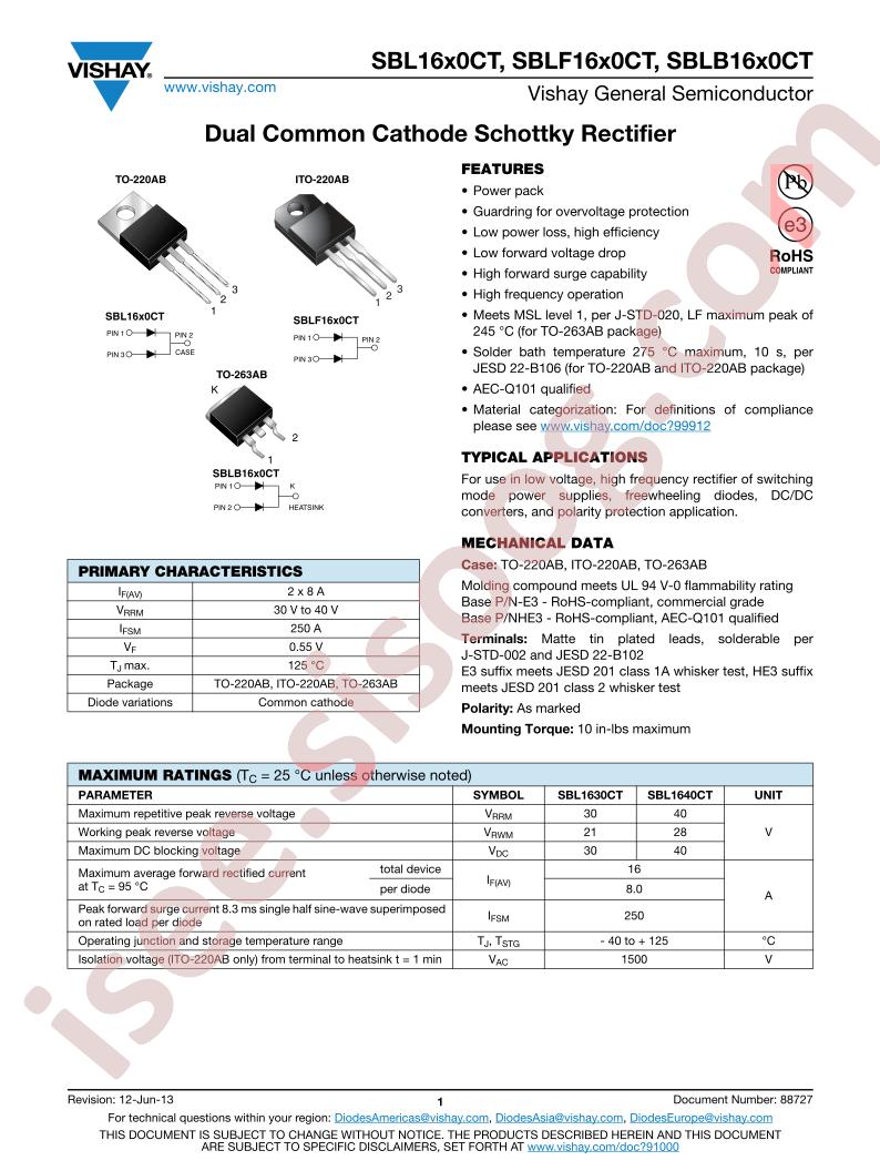 SBLF1630CT-E3
