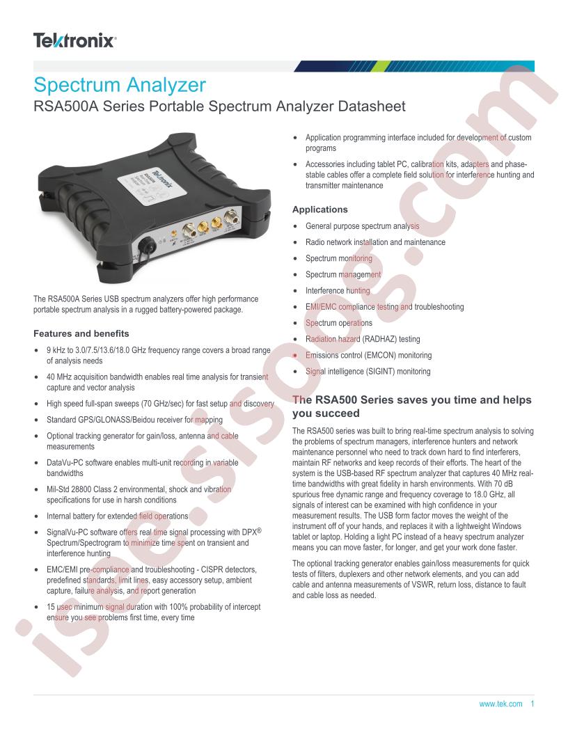 RSA500A