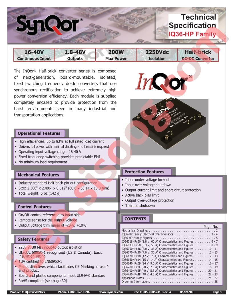 IQ36018HPD60NRS
