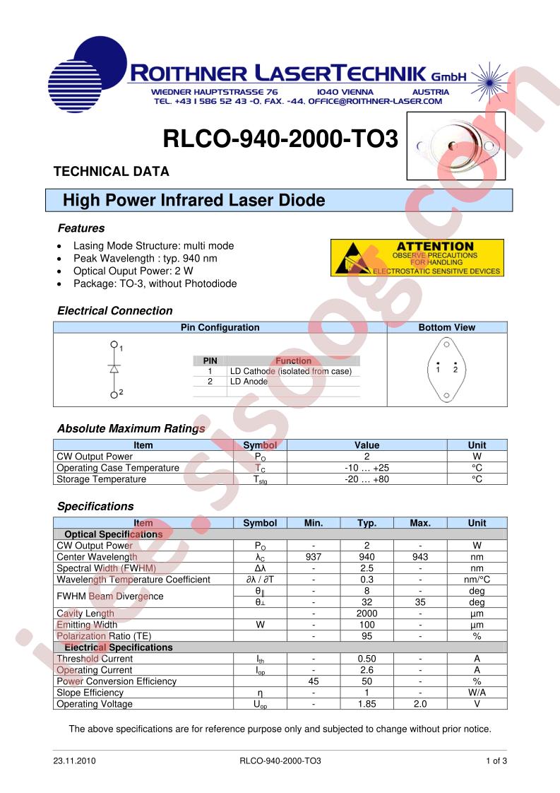 RLCO-940-2000-TO3