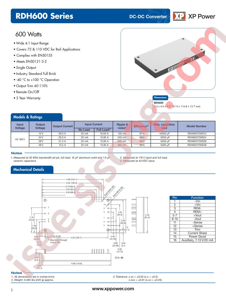 RDH60072WS24
