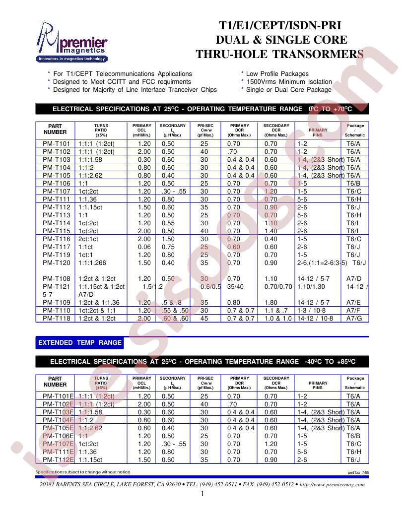 PM-T101