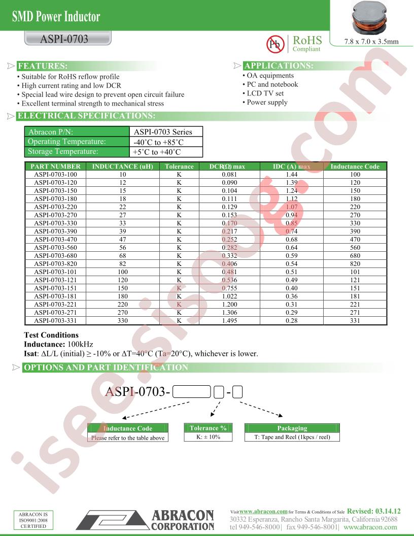 ASPI-0703-100