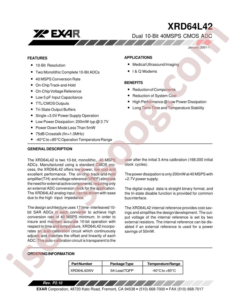 XRD64L42AIV