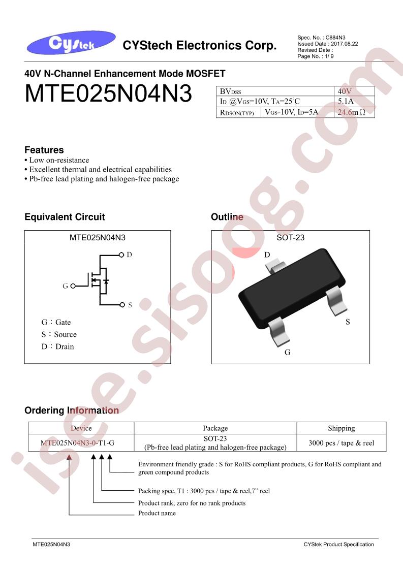 MTE025N04N3