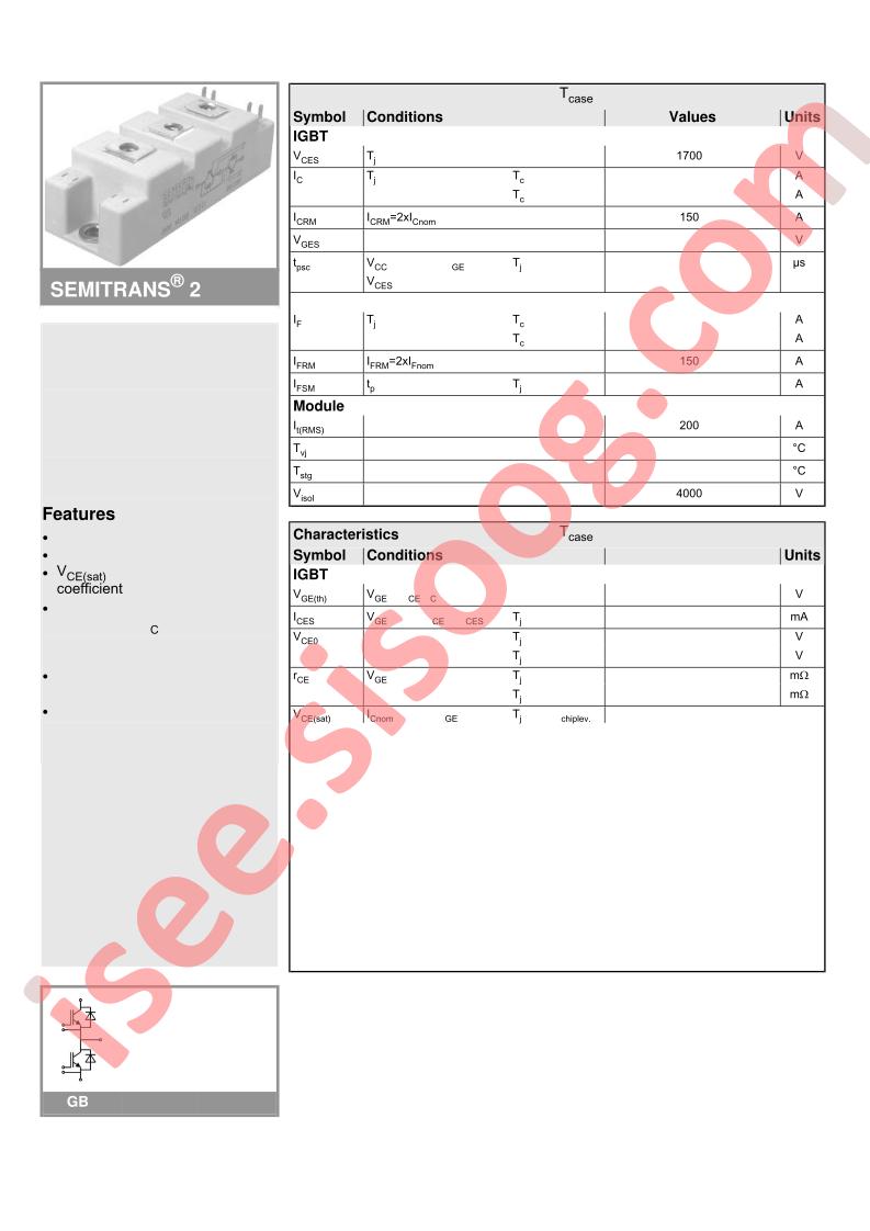 SKM100GB176D