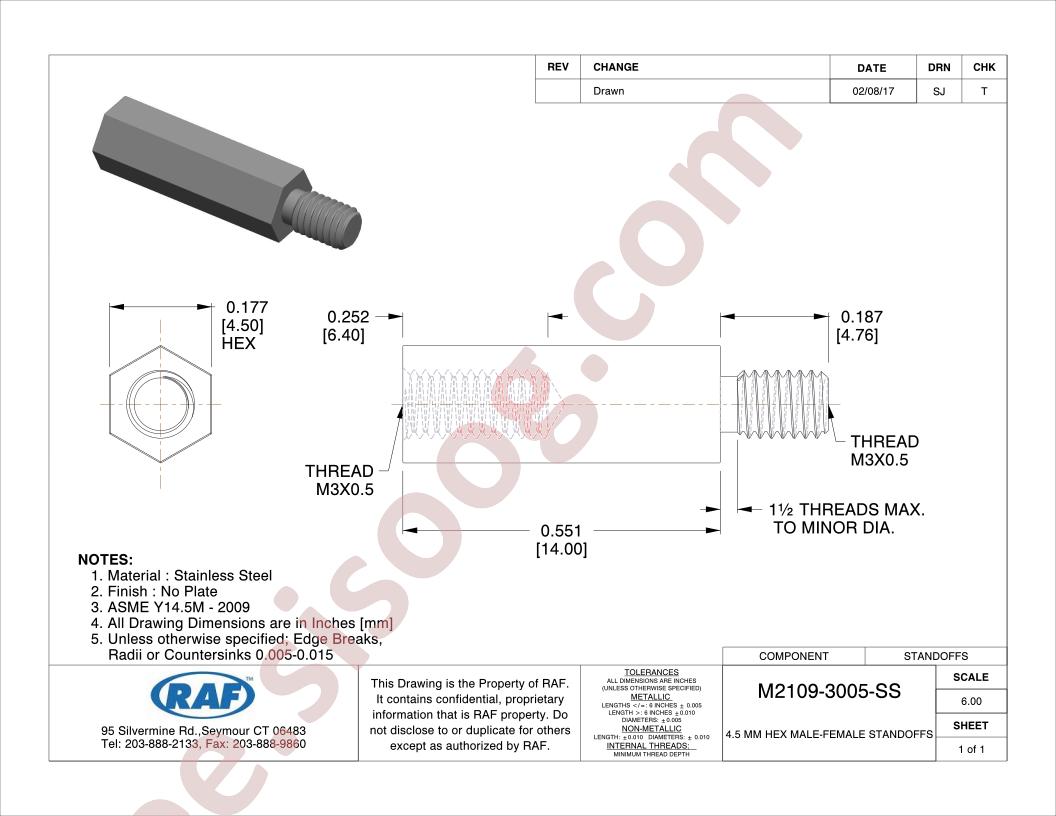 M2109-3005-SS