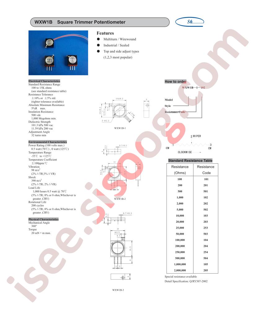 WXW1B-3-203