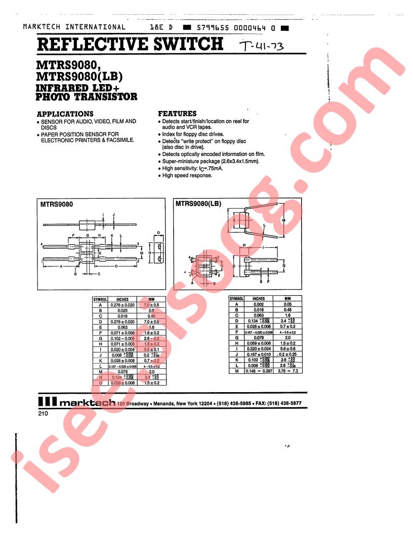 MTRS9080