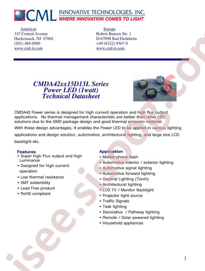 CMDA42CB15D13L