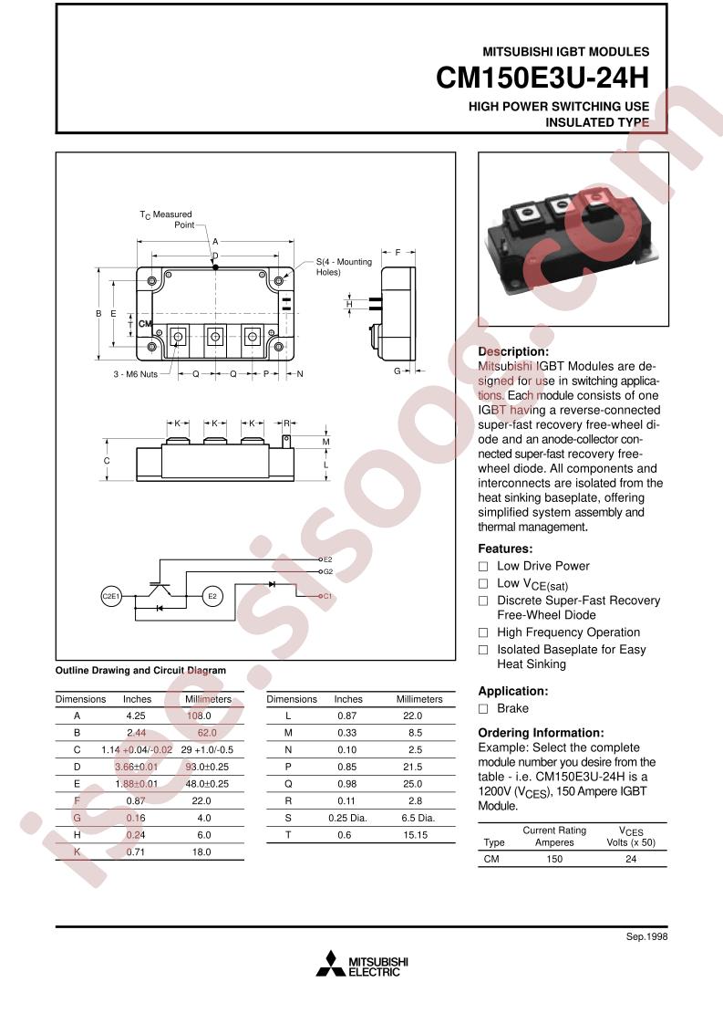 CM150E3U-24H