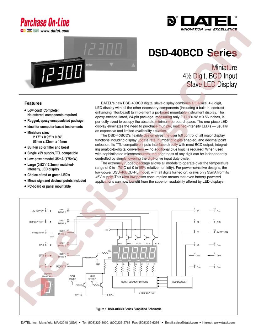 DSD-40BCD