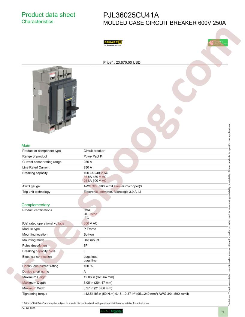 PJL36025CU41A