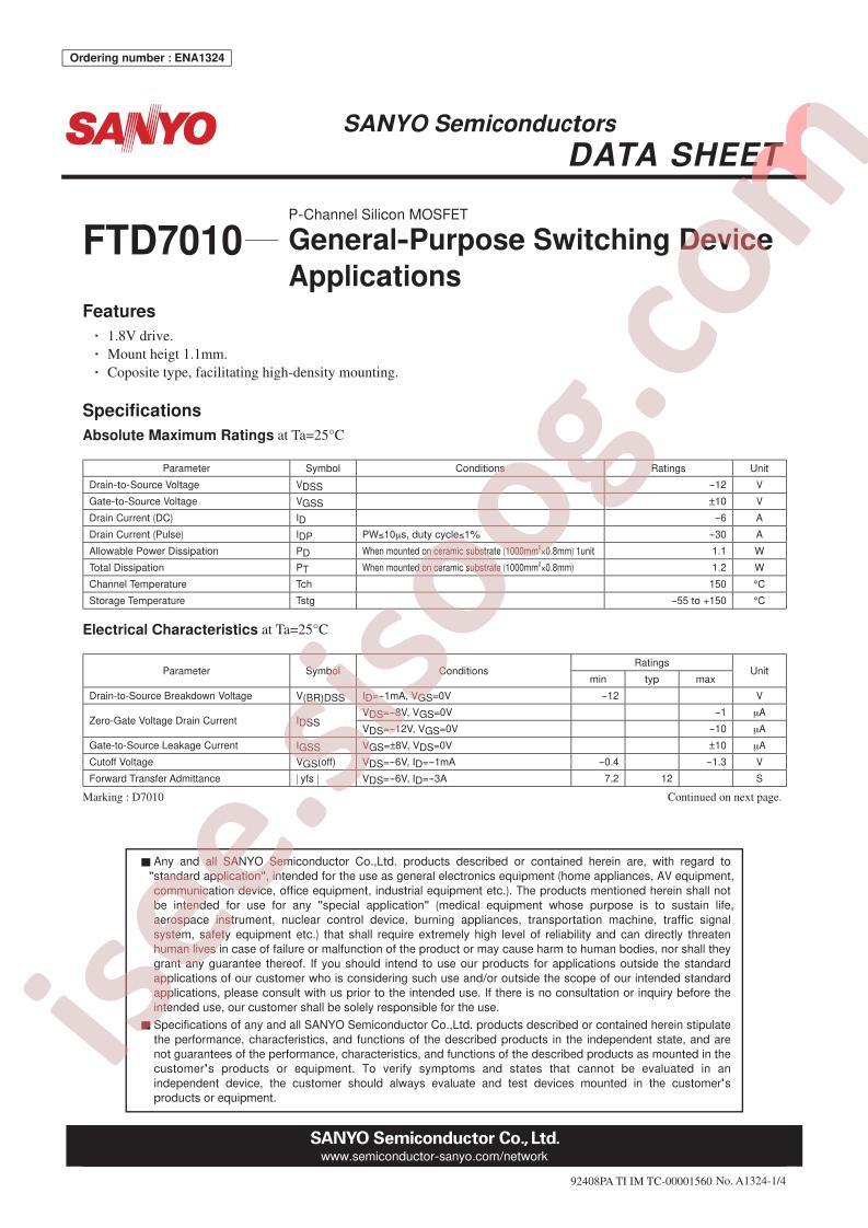 FTD7010