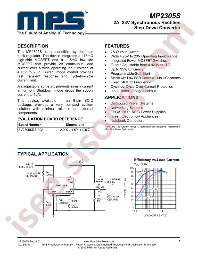 MP2305SDS