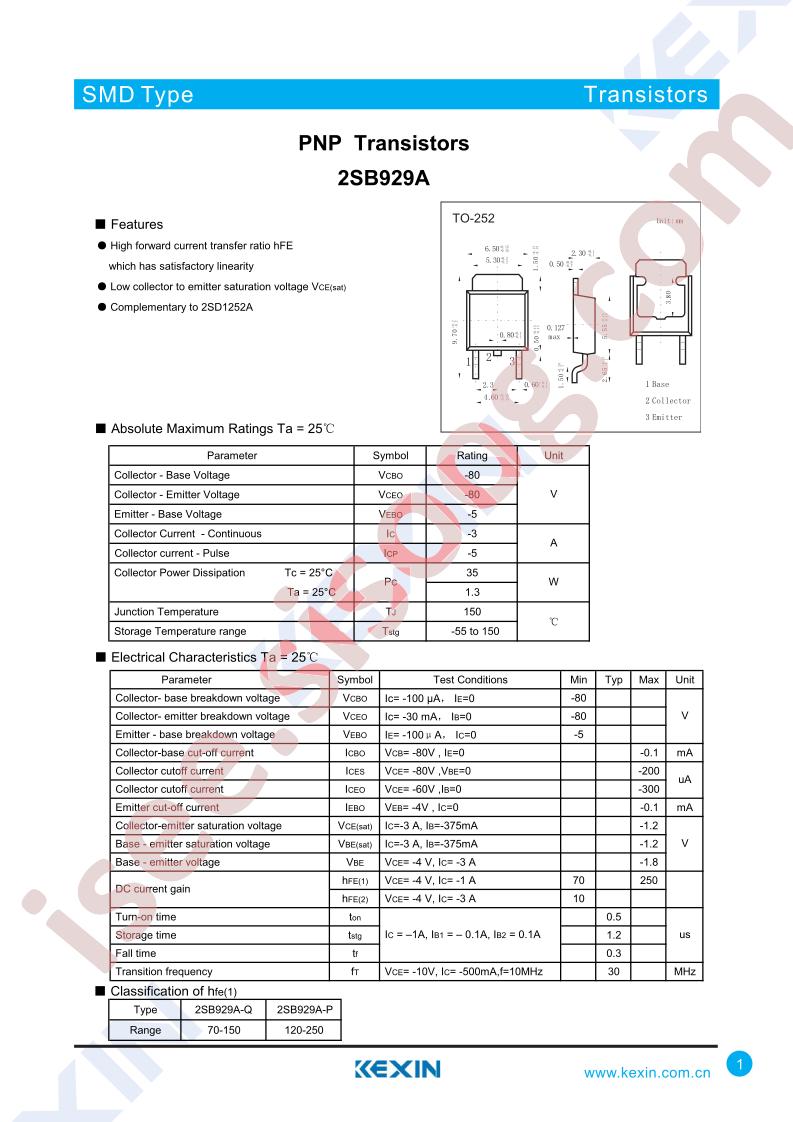 2SB929A-P