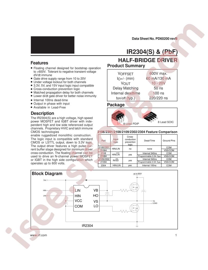 IR2304PbF