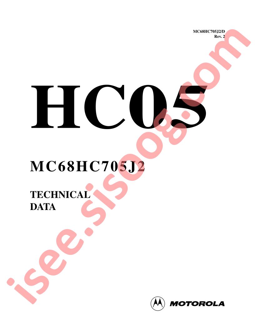 MC68HC705J2S