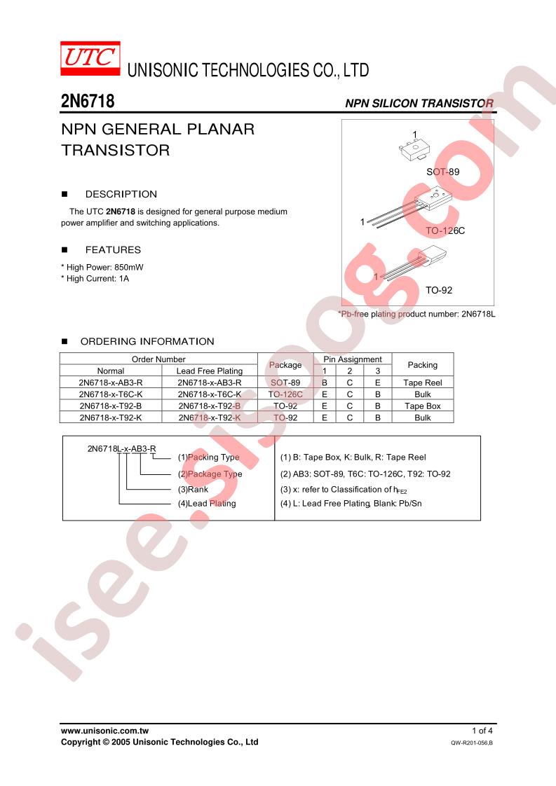 2N6718-A-T6C-B