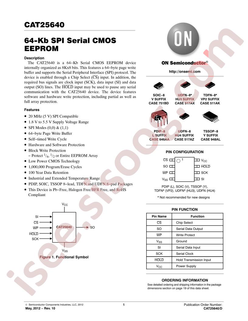 CAT25640LI-G