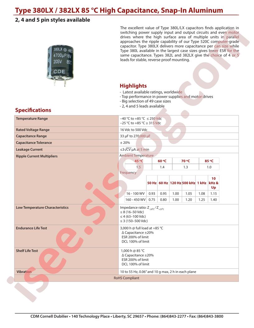 382LX184M016B082V