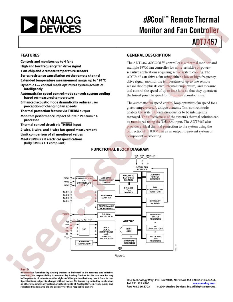 ADT7467ARQ-REEL