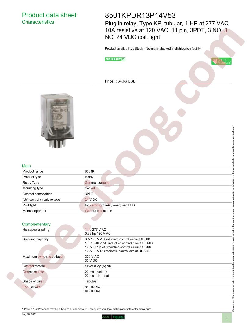 8501KPDR13P14V53