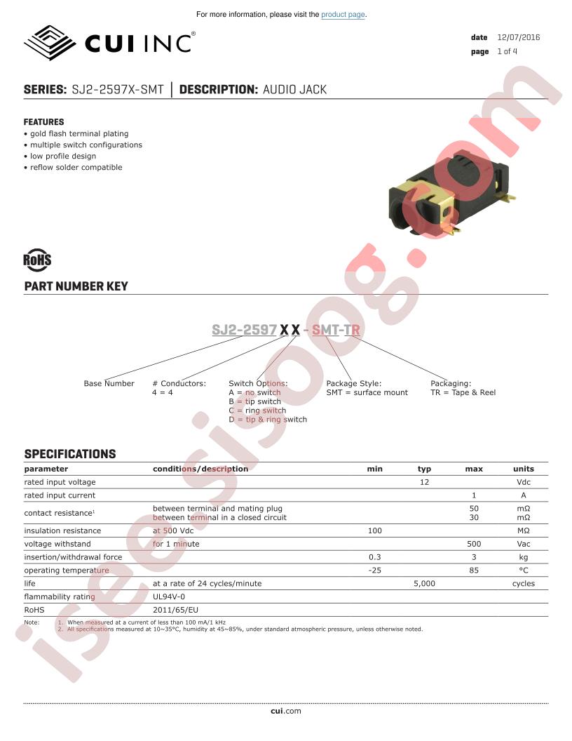 SJ2-25974B-SMT