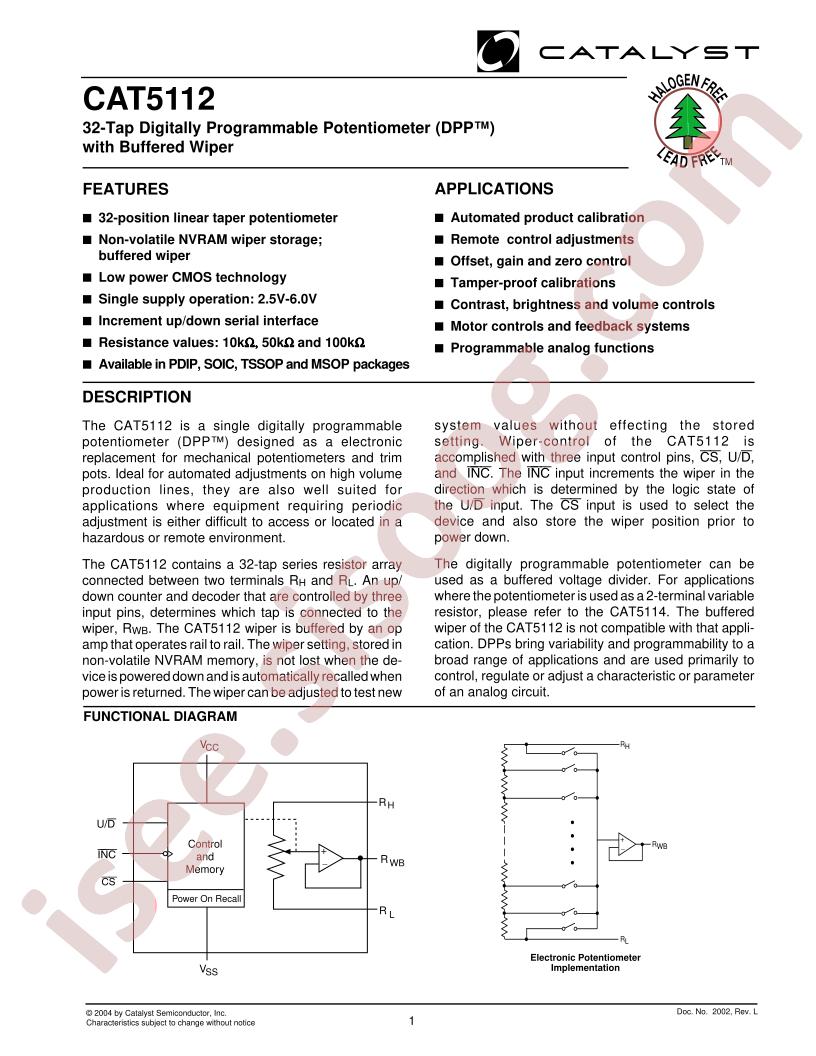 CAT5112VI-50TE13