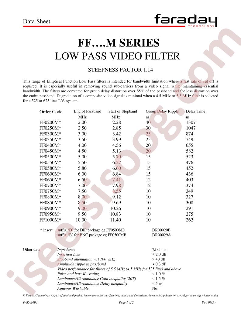 FF0350M