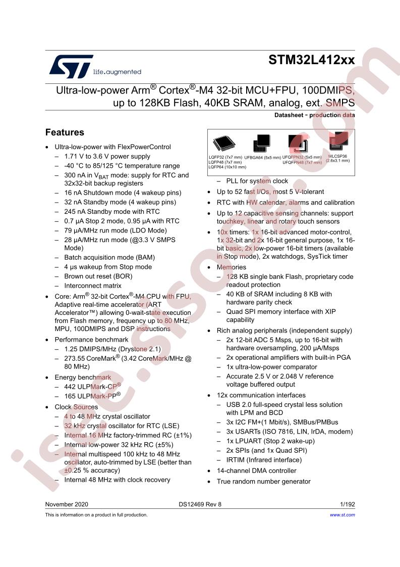 STM32L412C8