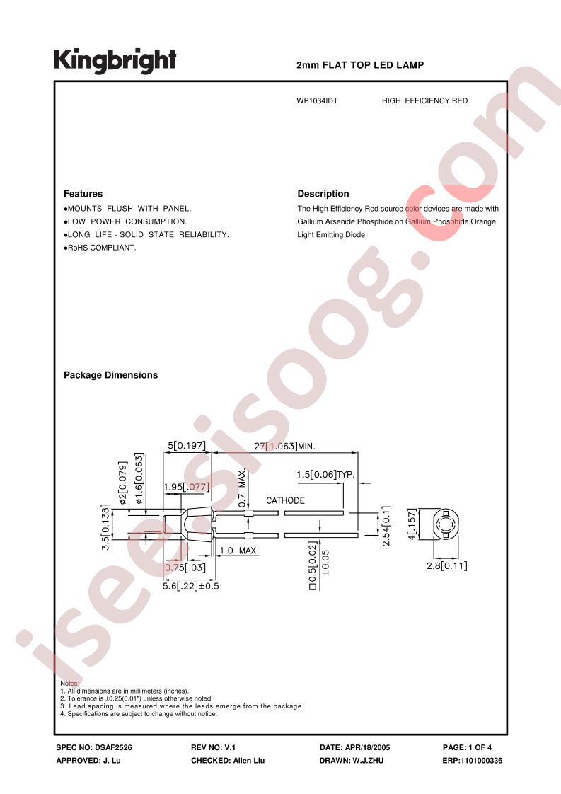 WP1034IDT