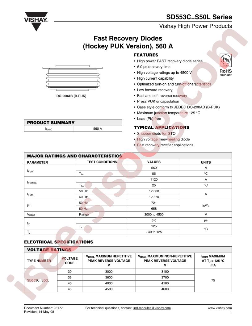 SD553C40S50L