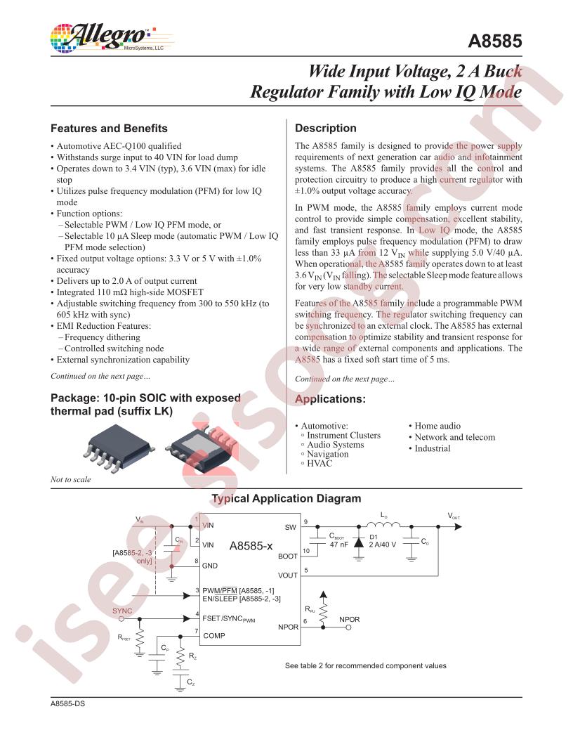 A8585KLKTR-3-T