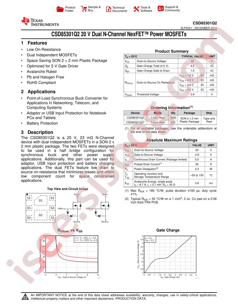 CSD85301Q2