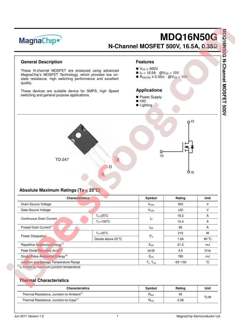 MDQ16N50G