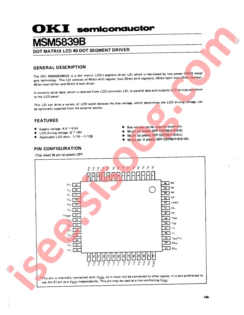 MSM5839B1111