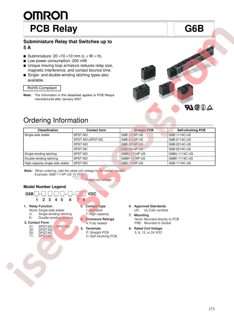 G6BK-2014CUSP6B6VDC