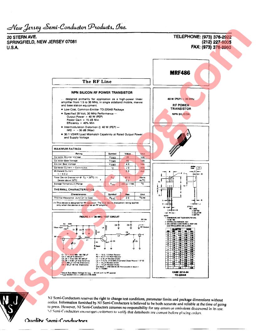 MRF486