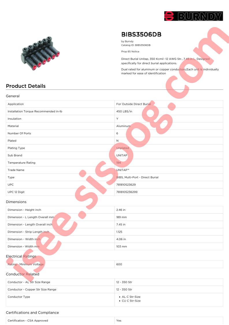 BIBS3506DB