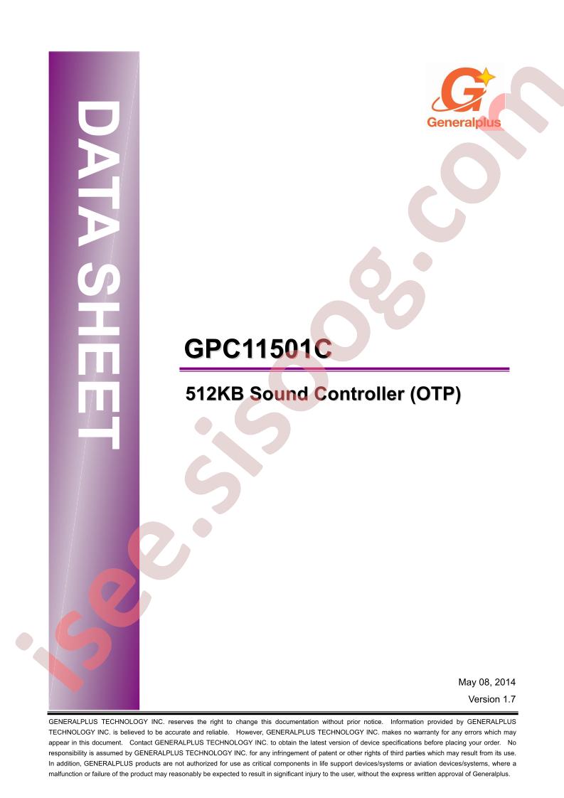 GPC11501C-NnnV-QL01x